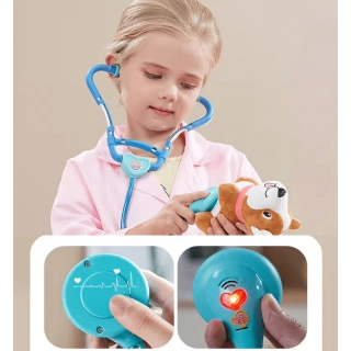 Детски докторски комплект със слушалки и аксесоари | SONNE961 - 5