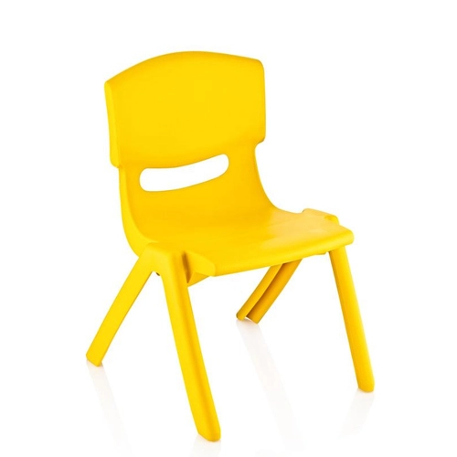 Цветно детско столче Фантазия жълт цвят | Sonne401