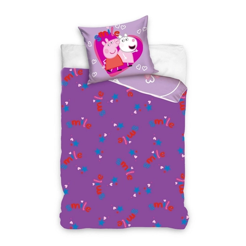 Детски светещ спален комплект Peppa Pig Love – 2 части | PP211016B-13 - 2