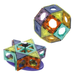 Магнитен конструктор Stars с фигурки и панели 100 части | SONNE972 - 5