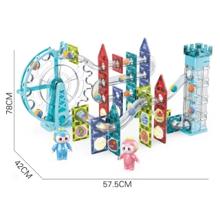Детски магнитен конструктор Canti със звук 118ч | SONNE979 - 2