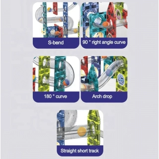 Магнитен детски конструктор Otis със звук и  колело 73 части | SONNE980 - 5