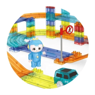 Детска магнитна писта Fagor с колички фигурки с 240 части | SONNE983 - 2