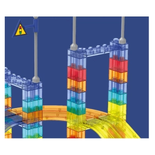 Голяма магнитна писта Gigabyte с нива и аксесоари 348 части | SONNE984 - 8