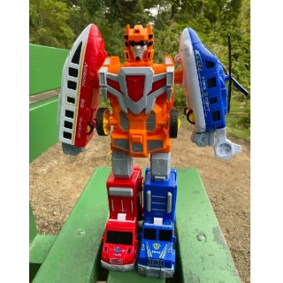 Голям магнитен робот Nomad 5 в 1 с трансформации | SONNE1006 - 2