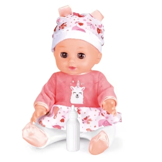 Детска кукла бебе Ava със стол за хранене и аксесоари | SONNE1007 - 2