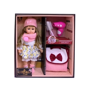 Красива детска кукла Della с аксесоари и комплект дрехи | SONNE1017 - 1