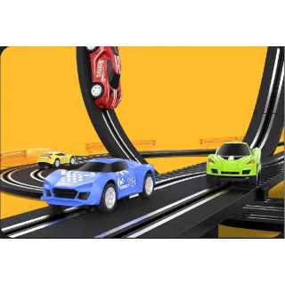 Детска писта с 220 волта зарядно Busby с колички 558 см. | SONNE1023 - 4