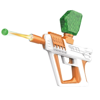 Детски пистолет с водни топчета Sting бяло и оранжево | SONNE1048 - 1