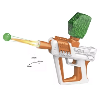 Детски пистолет с водни топчета Sting бяло и оранжево | SONNE1048 - 2