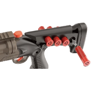 Детски двуцевен бластер Chamber с меки куршуми | SONNE1055 - 3