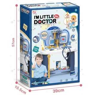 Докторски комплект Малък доктор със слушалки | SONNE1071 - 4