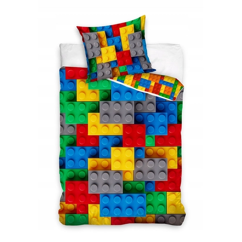 Детски спален комплект Блокчета Lego - 2 части | NL201074-13
