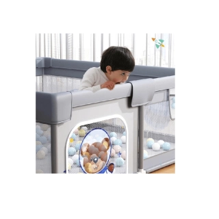 Мека ограда с килимче и топки Bear in the Space set 180*200 | SONNE1108 - 7