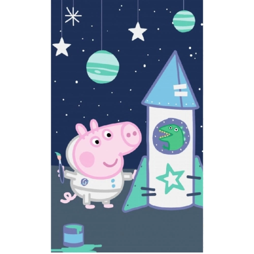 Мека и удобна памучна детска кърпа 30x50 cm. Peppa Pig | SONNE1106