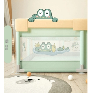 Бебешка мека ограда Crocky + килим и топки 150*200*65 | SONNE1115 - 2