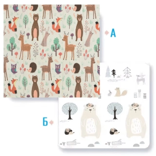 Меко килимче за игра Safari / FOX 150*200*1 размер XS | SONNE1134 - 1