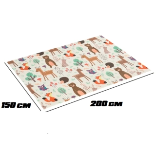 Меко килимче за игра Safari / FOX 150*200*1 размер XS | SONNE1134 - 3