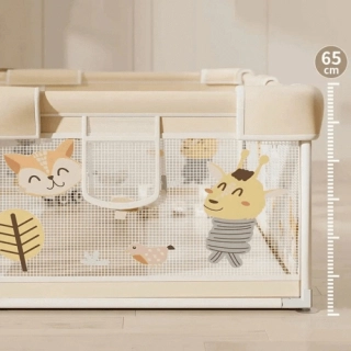 Бебешка мека ограда с цип Kiva 180*150*65 | SONNE1164 - 3