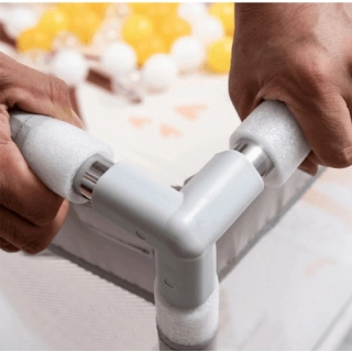 Бебешка мека ограда с цип Kiva 180*150*65 | SONNE1164 - 5