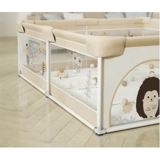 Бебешка мека ограда с цип JoJo 150*180*65 | SONNE1171 - 5