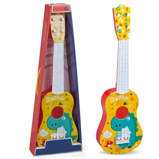 Красива цветна детска китара 55 см Dino Harmonica Pro | SONNE1205 - 1
