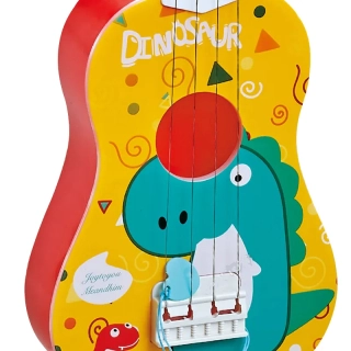 Красива цветна детска китара 55 см Dino Harmonica Pro | SONNE1205 - 3