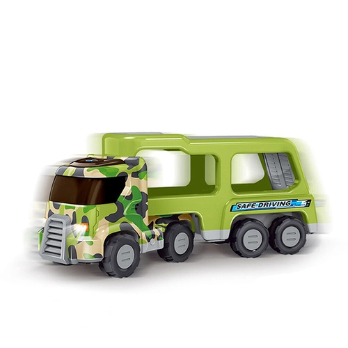 Детска играчка Мily, военен камион с колички, зелен | sonne515 - 2