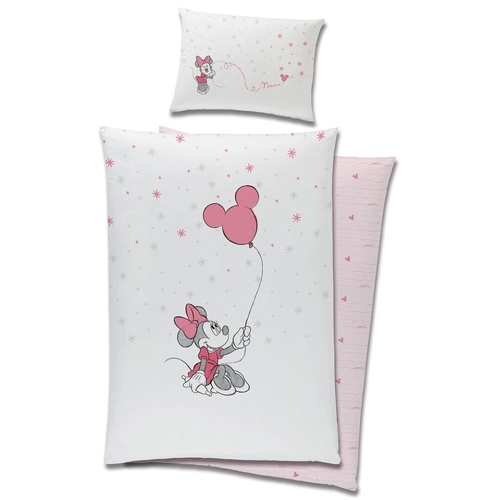 Бебешки спален комплект Minnie Mouse Love – 2 части | MIN219035-BABY
