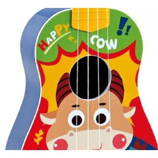 Детска китара 57 см в свежи цветове HybridBass | SONNE1209 - 4