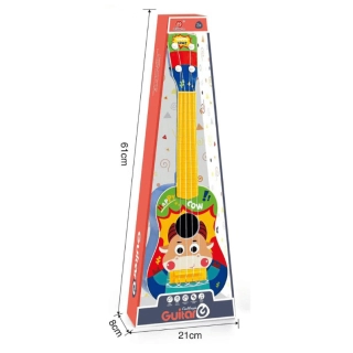 Детска китара 57 см в свежи цветове HybridBass | SONNE1209 - 5