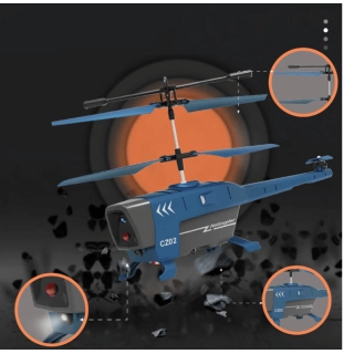 Детски хеликоптер с инфраред и сензори за препятствия Zeus | SONNE1224 - 3
