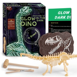 Светещ в тъмното комплект за разкопки на диплодок | SONNE1232 - 5