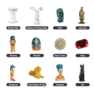 Комплект разкопки! Древни съкровища и пирамида | SONNE1234 - 6