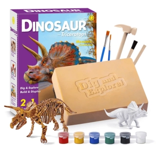 Разкопай и изследвай! Динозавър Трицератопс | SONNE1249 - 1