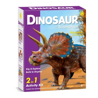 Разкопай и изследвай! Динозавър Трицератопс | SONNE1249 - 6