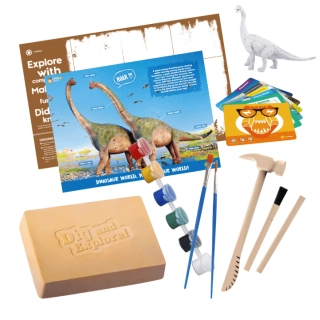 Разкопай и изследвай! Динозавър Брахиозавър | SONNE1252 - 5