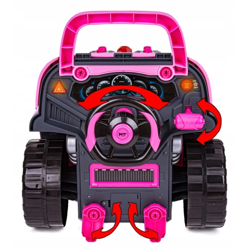 Детска кола за сглобяване, Млад механик, розова | Sonne720 - 5