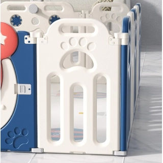 Бебешка ограда за безопасна игра Padi с баскетболен кош | Sonne259 - 4