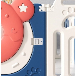 Бебешка ограда за безопасна игра Padi с баскетболен кош | Sonne259 - 5