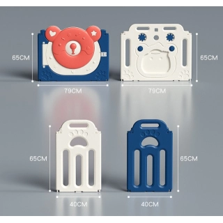 Бебешка ограда за безопасна игра Padi с баскетболен кош | Sonne259 - 6