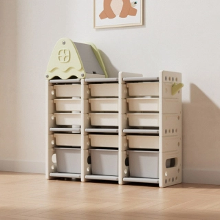 Органайзер за играчки House зелен цвят | Sonne261 - 1