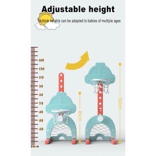 Детски баскетболен кош  Car с футболна врата | Sonne266 - 2