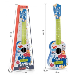 Китара със стоманени струни 58 см. Big Beam с зелен гриф | SONNE1285 - 3