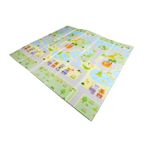 Двустранно килимче за игра Азбука/Зоо 180x200x1.5 | Sonne224 - 2