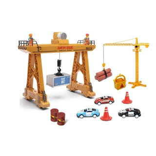 Детска играчка строителен комплект с дистанционно и кран | SONNE1298 - 2