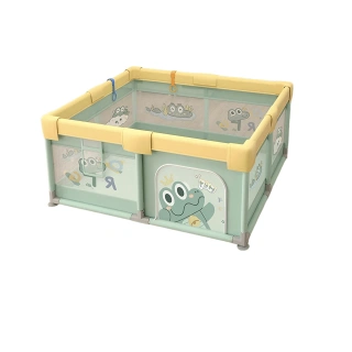 Бебешка кошара JumpiPlay с килим 120x120 см с безопасна зона | SONNE1301 - 6