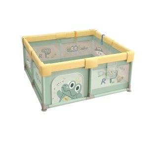 Бебешка кошара JumpiPlay с килим 120x120 см с безопасна зона | SONNE1301 - 8