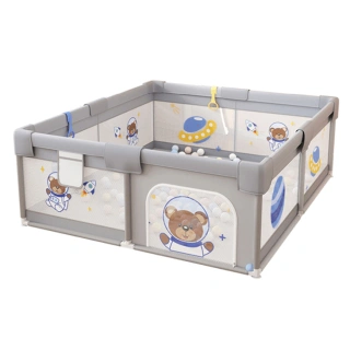 Bear Buddies Play Yard – бебешка кошара с килим 120x120 см | SONNE1302 - 12