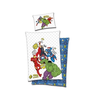 Детски спален комплект Marvel Avengers – 2 части | AV219015-PP - 1
